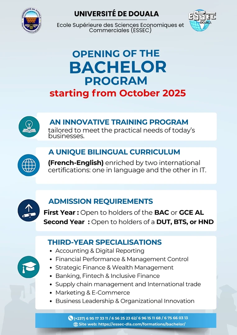 Bachelor ESSEC De DOUALA